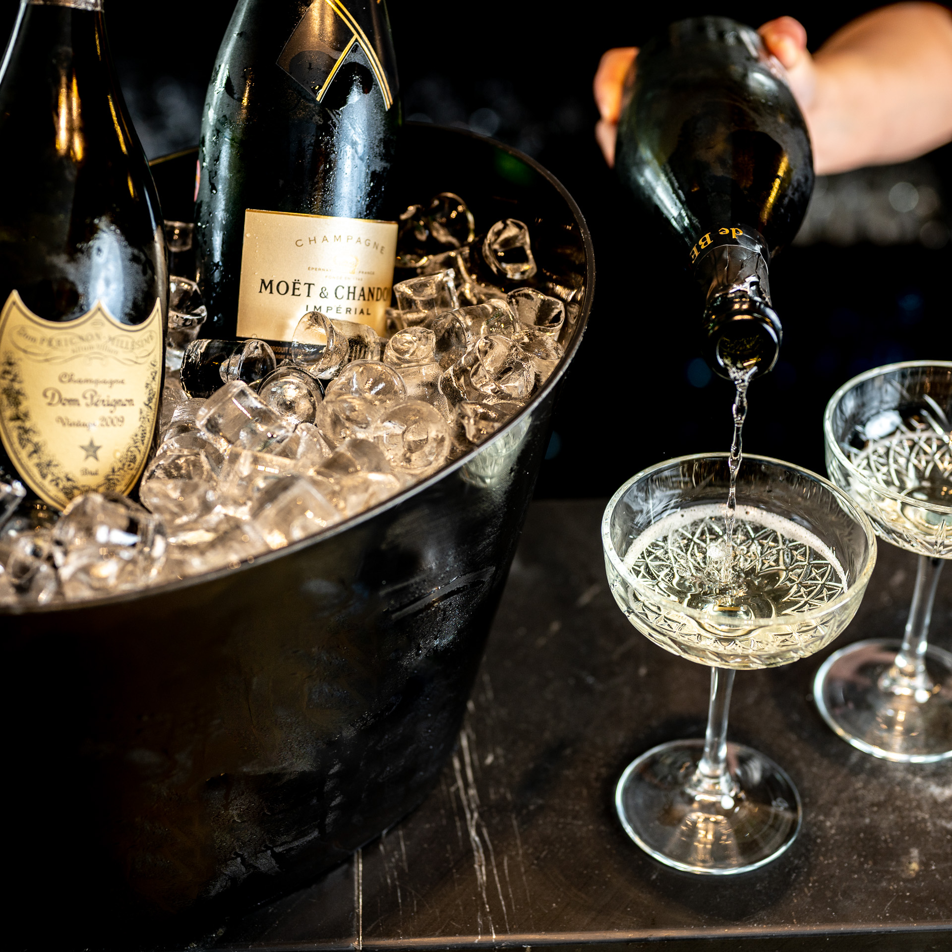 Champagne service